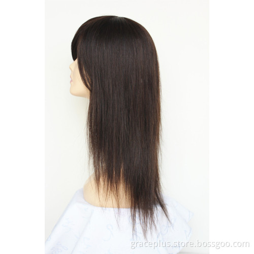 best hair world wholesale cheap long black straight 100 percent human hair wigs